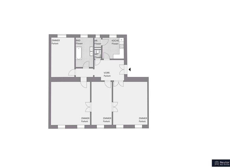 Wohnung zur Miete 1.657 € 4 Zimmer 121,1 m² 3. Geschoss Ungargasse Wien 1030