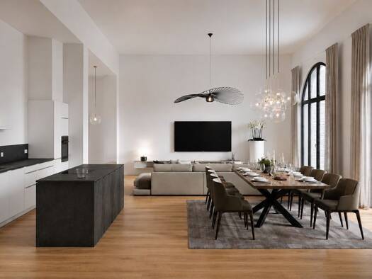 Terrassenwohnung zur Miete 2.500 € 3 Zimmer 163 m² Geschoss EG/3 frei ab sofort Nordweststadt Nordweststadt 76187