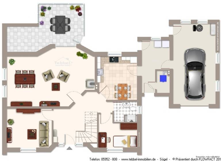 Einfamilienhaus zum Kauf provisionsfrei 497.000 € 5 Zimmer 143 m² 1.469 m² Grundstück Werlte 49757