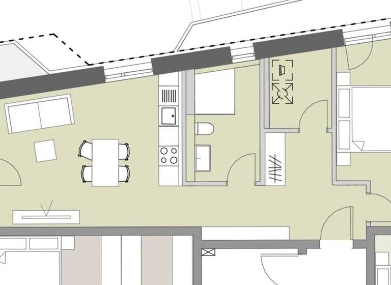 Wohnung zur Miete 1.462 € 2 Zimmer 73 m² Geschoss 2/2 frei ab 01.06.2026 West Rosenheim 83024