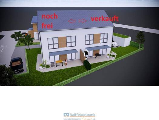 Doppelhaushälfte zum Kauf 686.500 € 5 Zimmer 150,9 m² 258 m² Grundstück Mühlried Schrobenhausen 86529