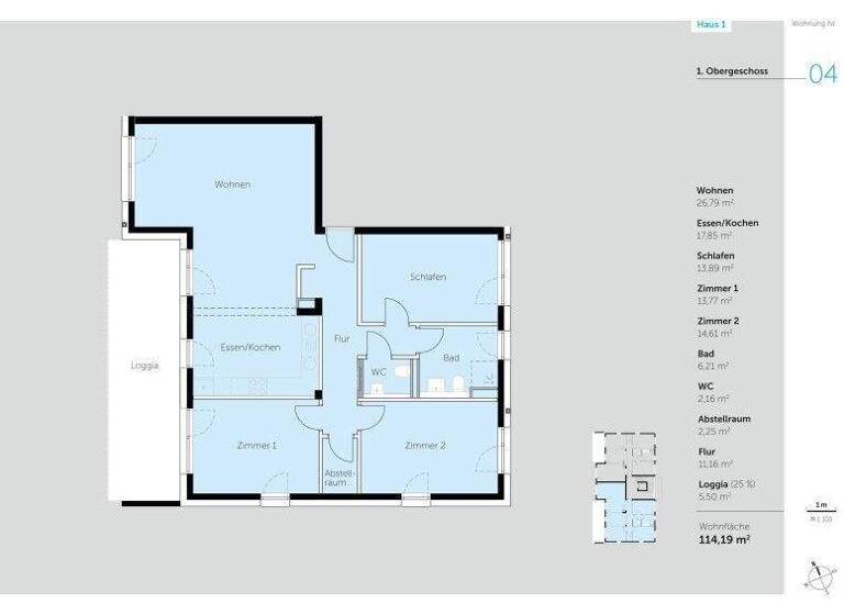 Wohnung zum Kauf provisionsfrei 595.000 € 4 Zimmer 114,2 m² Unterkochen Aalen 73432