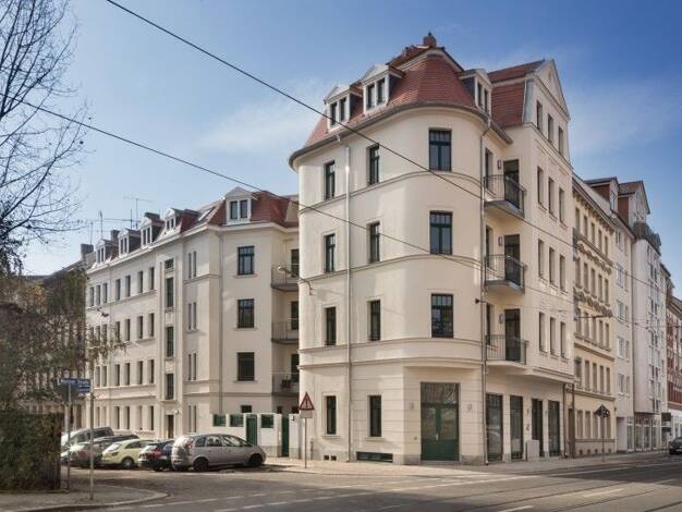 Wohnung zur Miete 1.078 € 4 Zimmer 88,8 m² 4. Geschoss frei ab 01.12.2026 Krönerstraße 2 Volkmarsdorf Leipzig 04315