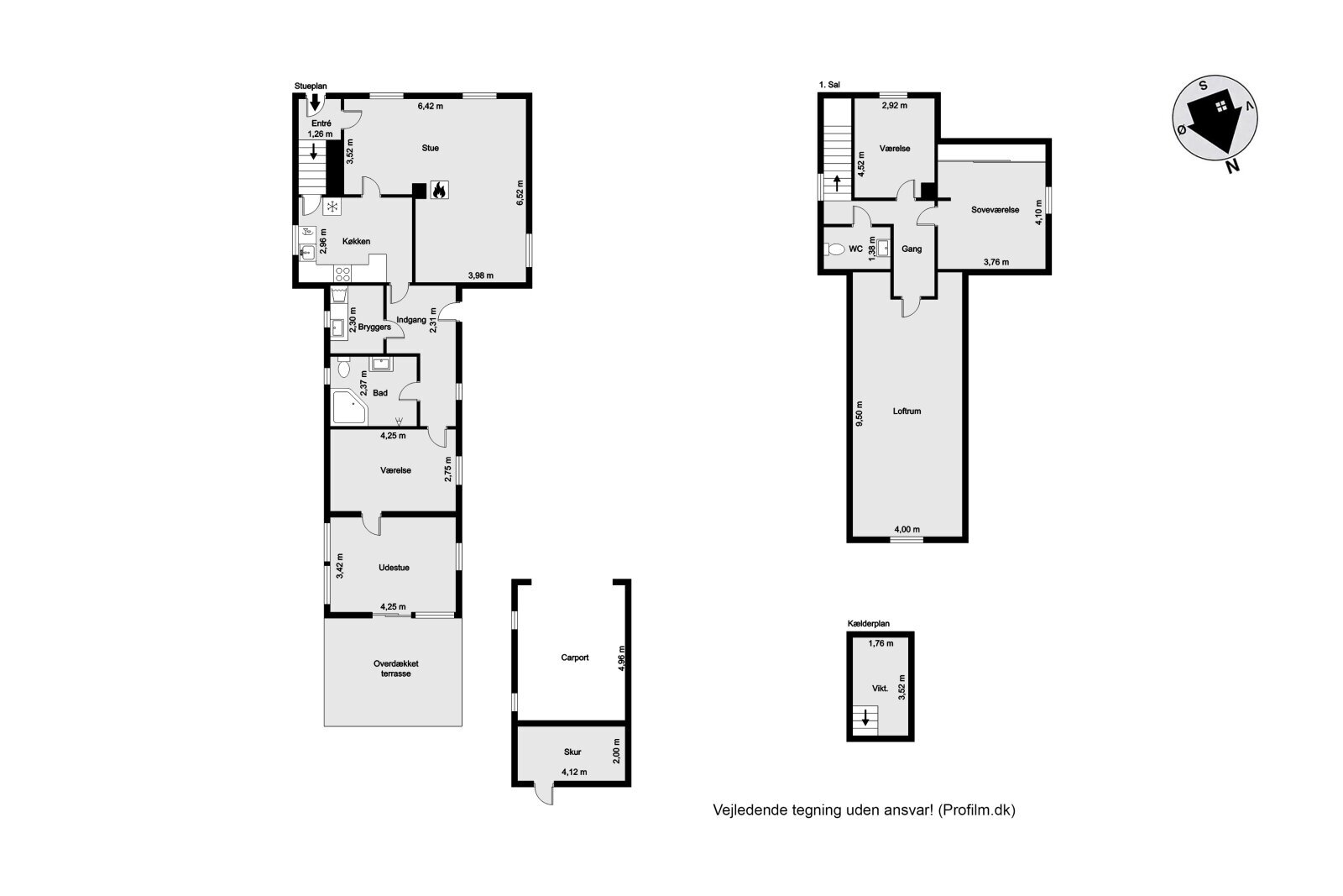 Einfamilienhaus zum Kauf 107.000 € 5 Zimmer 117 m²<br/>Wohnfläche 707 m²<br/>Grundstück AAbenraa 6200