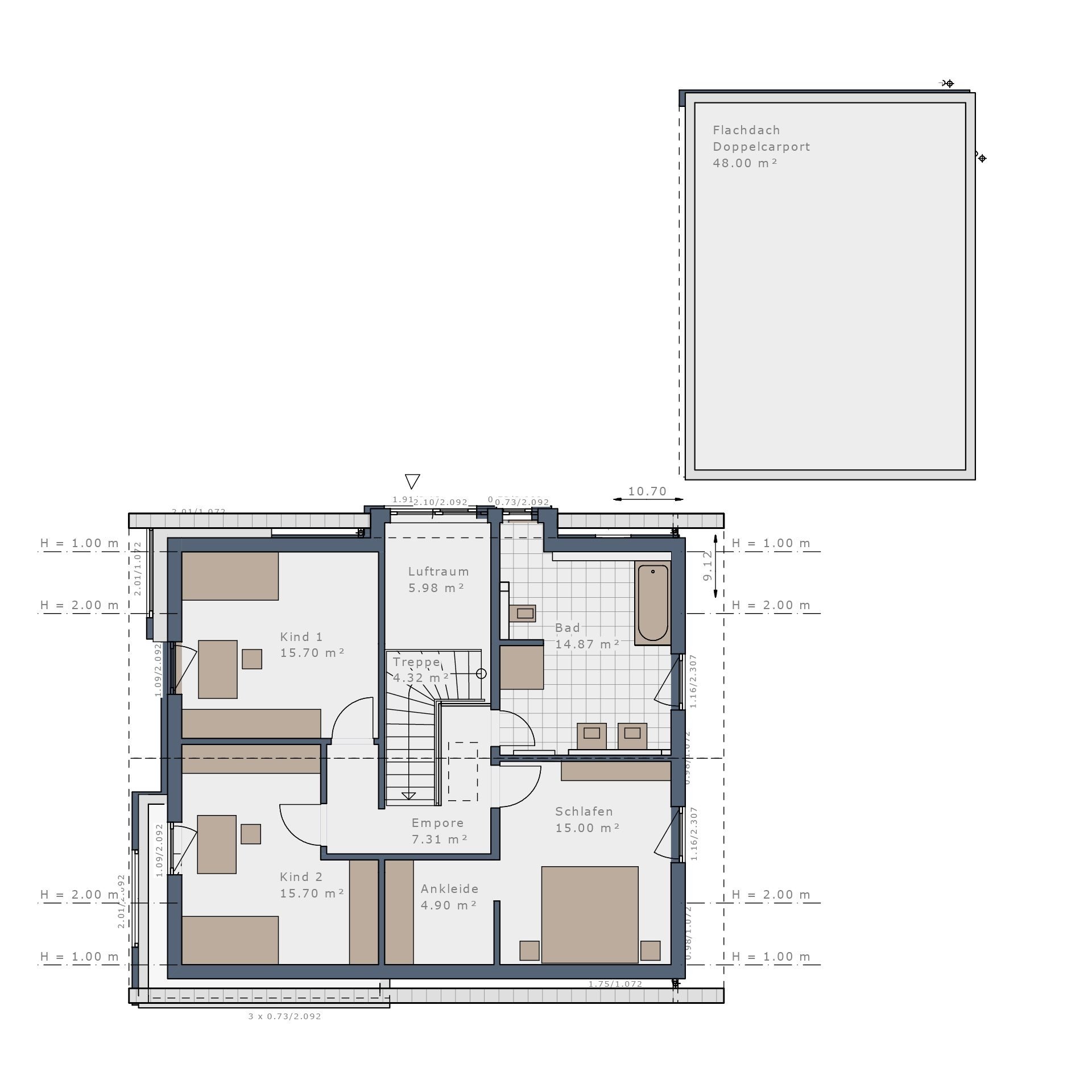 Einfamilienhaus zum Kauf provisionsfrei 1.298.765 € 5 Zimmer 180 m²<br/>Wohnfläche 670 m²<br/>Grundstück Volksdorf Hamburg 22359