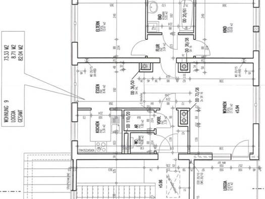Wohnung zur Miete 861 € 3 Zimmer 82 m² 2. Geschoss frei ab sofort Waldzell 4924
