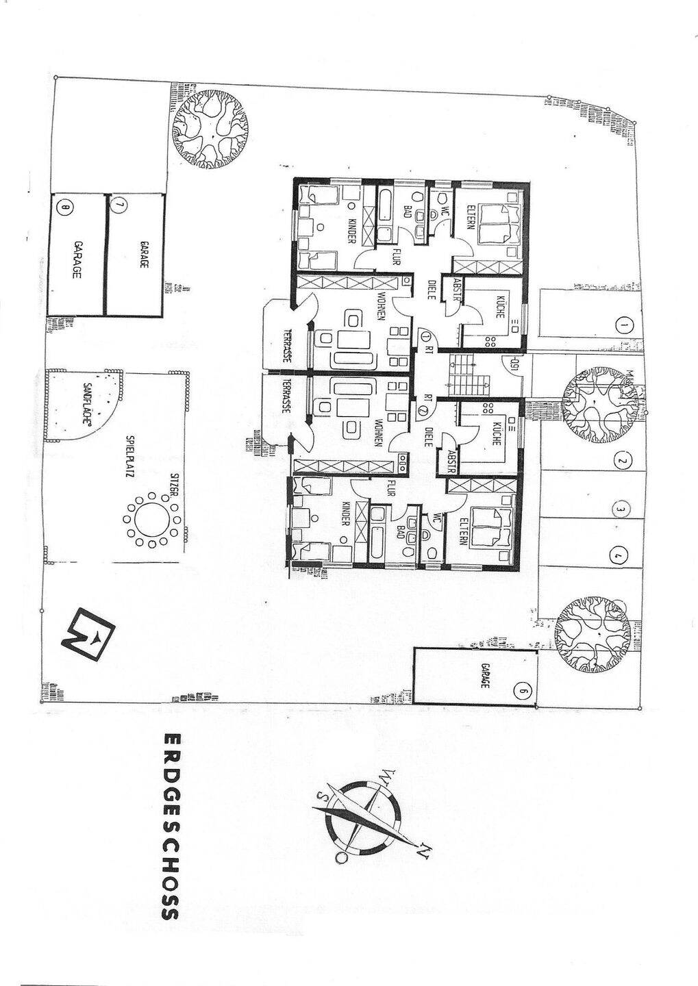 Immobilie in Kürnach - Gepflegtes Mehrfamilienhaus mit 6 Einheiten (3 Zimmer Wohnungen) in Kürnach zu verkaufen  - Bild 3