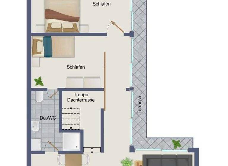 Penthouse zum Kauf 849.000 € 3 Zimmer 110,1 m² 6. Geschoss Friedrichshain Berlin 10243