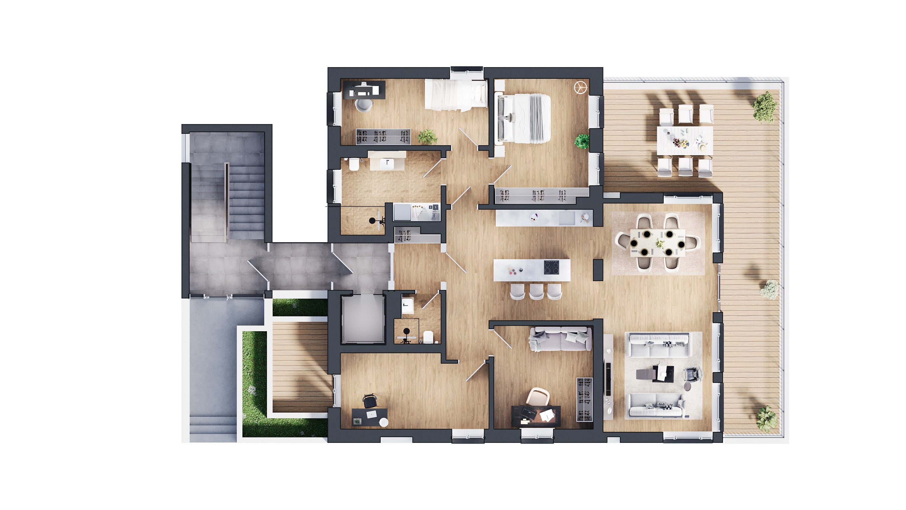 Wohnung zum Kauf provisionsfrei 2.150.000 € 5 Zimmer 156 m²<br/>Wohnfläche EG<br/>Geschoss Vogelsang 45 Eckernförde 24340