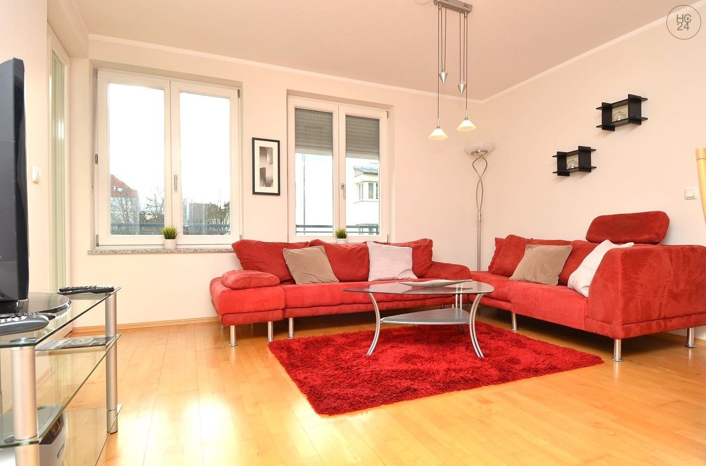 Wohnung zur Miete Wohnen auf Zeit 1.230 € 2 Zimmer 60 m²<br/>Wohnfläche 15.11.2024<br/>Verfügbarkeit Am Schäfflerbach Augsburg 86153