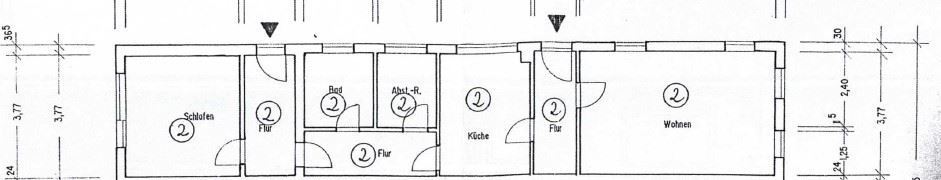 Doppelhaushälfte zum Kauf 144.500 € 2 Zimmer 76 m²<br/>Wohnfläche 362 m²<br/>Grundstück Loga Leer (Ostfriesland) 26789