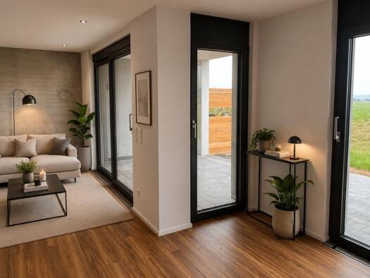 Wohnung zum Kauf - Erstbezug 275.000 € 2,5 Zimmer 69 m² EG Uffenheim Uffenheim 97215