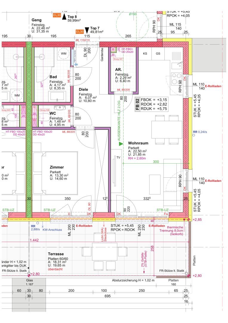 Wohnung zum Kauf 395.000 € 2 Zimmer 50 m²<br/>Wohnfläche 1.<br/>Geschoss 01.08.2025<br/>Verfügbarkeit Krumpendorf am Wörthersee 9201