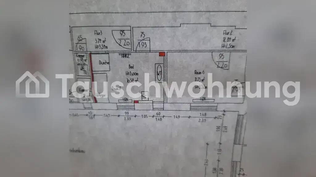 Wohnung zur Miete Tauschwohnung 2.250 € 6 Zimmer 185 m² 2. Geschoss Westend Berlin 10709