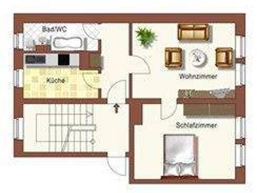 Wohnung zur Miete 318 € 2 Zimmer 46,1 m² EG frei ab 01.03.2026 Gotthold-Ephraim-Lessing-Straße 8 Lübben Lübben (Spreewald) 15907