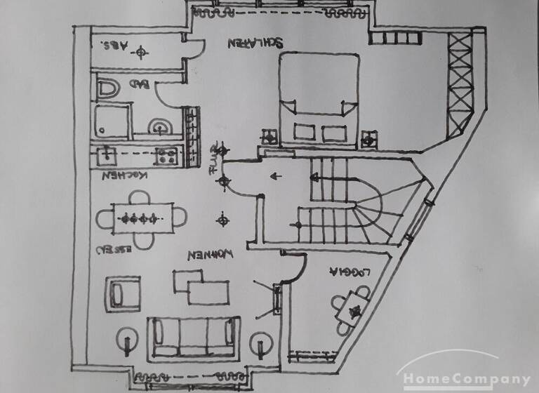 Wohnung zur Miete Wohnen auf Zeit 1.595 € 2 Zimmer 40 m²<br/>Wohnfläche 01.07.2025<br/>Verfügbarkeit Westend-Süd Frankfurt am Main 60325