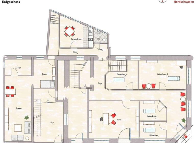 Mehrfamilienhaus zum Kauf 550.000 € 14 Zimmer 411 m² 320 m² Grundstück Lauingen 89415