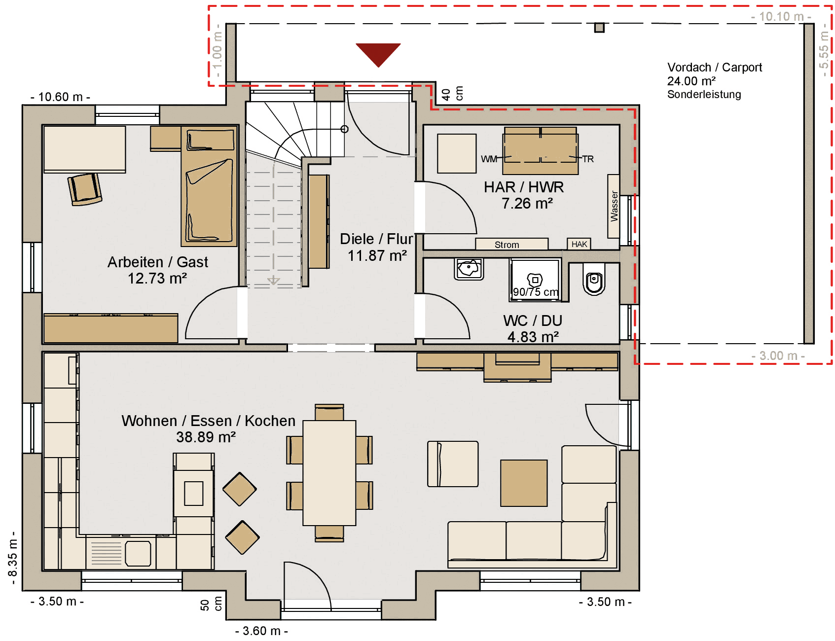 Einfamilienhaus zum Kauf provisionsfrei 500.806 € 146 m²<br/>Wohnfläche 850 m²<br/>Grundstück Maßbach Maßbach 97711