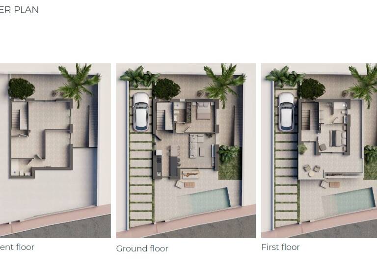 Villa zum Kauf - Erstbezug provisionsfrei 490.000 € 3 Zimmer 213 m² 100 m² Grundstück Lo Romero Golf (Pilar de la Horadada9 03190