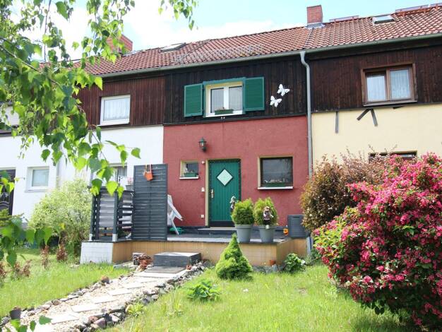 Reihenmittelhaus zum Kauf 73.000 € 3 Zimmer 80 m² 195 m² Grundstück Schedewitz Zwickau 08056