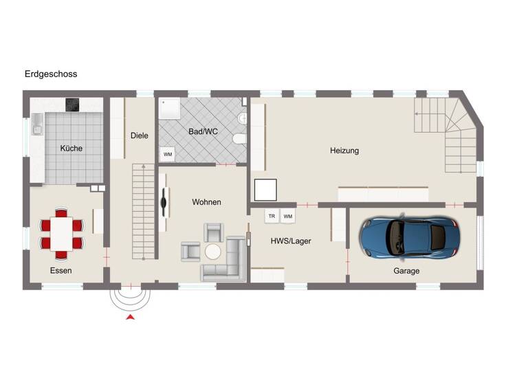 Mehrfamilienhaus zum Kauf 185.000 € 8 Zimmer 242 m² 840 m² Grundstück frei ab sofort Rahrbach Kirchhundem 57399
