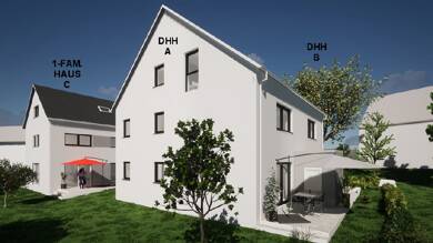 Doppelhaushälfte zum Kauf provisionsfrei 688.000 € 5 Zimmer 123,2 m² 247 m² Grundstück Boserstr. 4 Wetzisreute Schlier 88281
