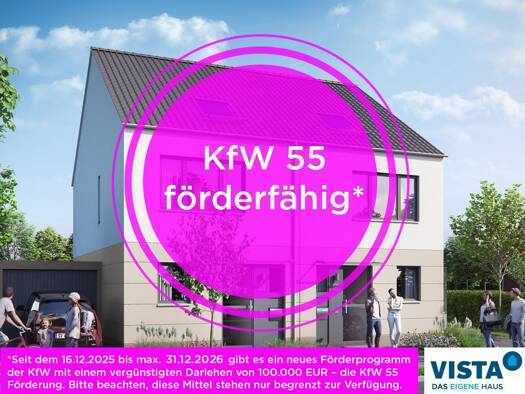 Doppelhaushälfte zum Kauf - Neubau 474.500 € 4 Zimmer 110 m² 213 m² Grundstück Frankfurter Straße Babenhausen Babenhausen 64832