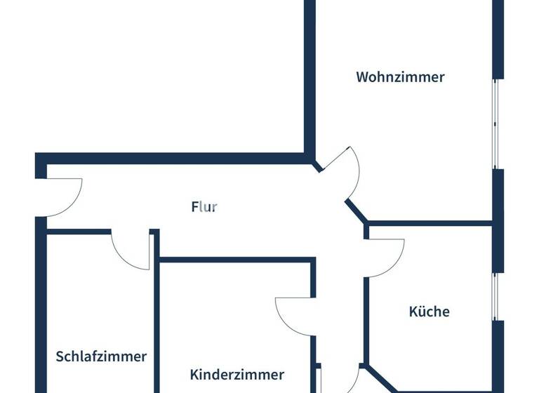 Wohnung zum Kauf 99.000 € 3 Zimmer 78,5 m² EG Gräfinau-Angstedt Ilmenau 98693