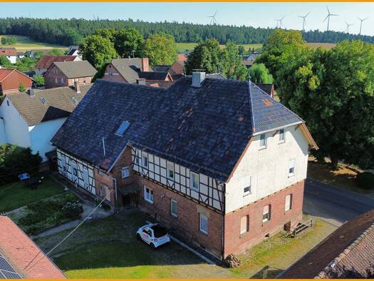Haus zum Kauf provisionsfrei 199.000 € 14 Zimmer 407 m² 1.800 m² Grundstück Speckswinkel Neustadt (Hessen) / Speckswinkel 35279