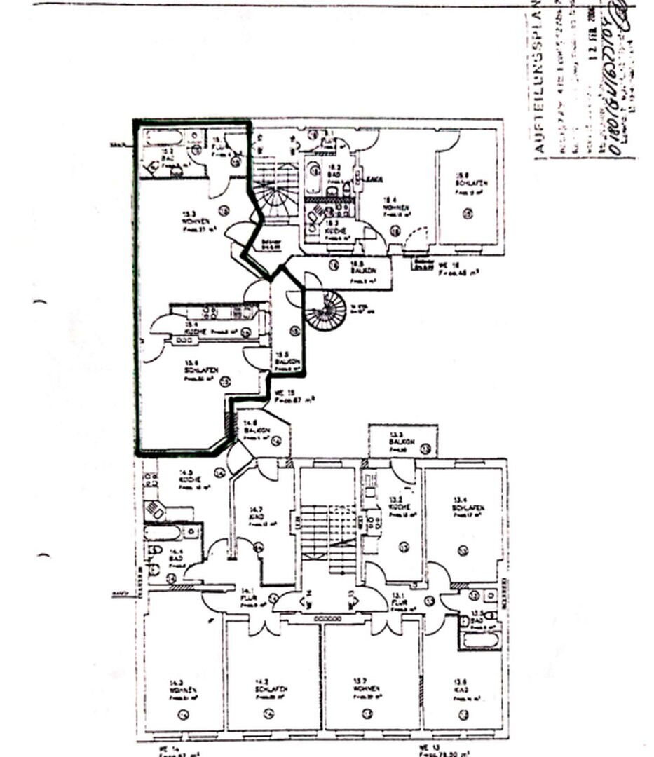 Wohnung zum Kauf provisionsfrei 149.000 € 2 Zimmer 68 m²<br/>Wohnfläche 3.<br/>Geschoss Sternviertel Magdeburg 39104