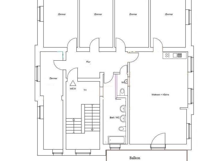 WG-Zimmer zur Miete 1.790 € 6 Zimmer 160 m² 1. Geschoss frei ab 01.06.2026 Weidentalstraße 35 Cotta Dresden 01157