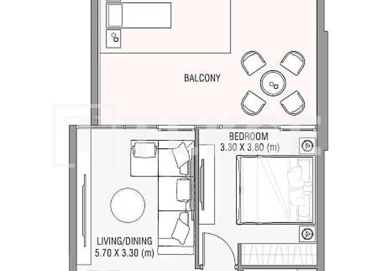 Studio zum Kauf 599.000 € 2 Zimmer 74 m² 1. Geschoss Dubai