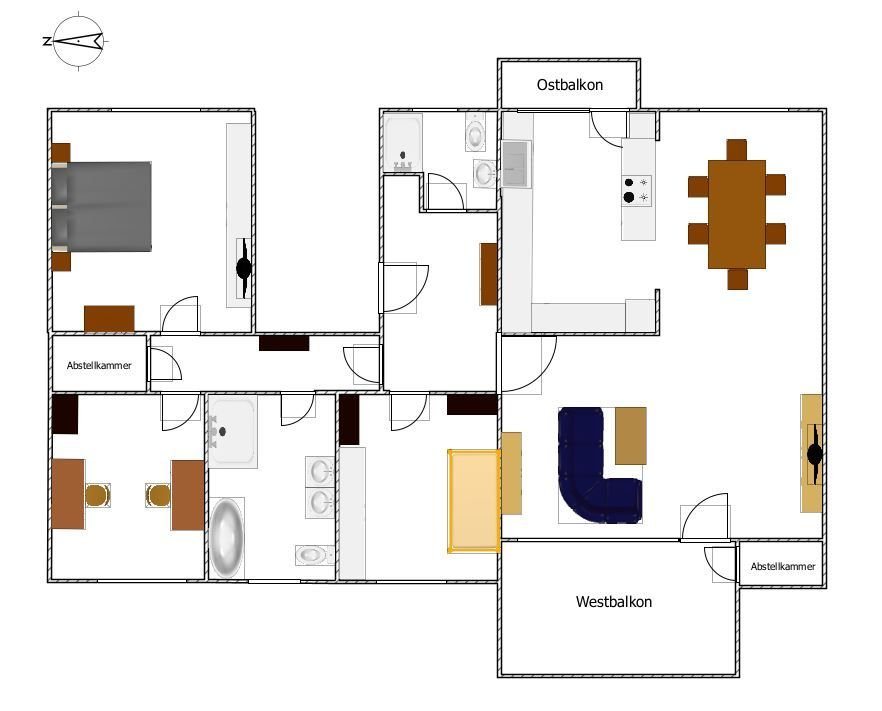 Wohnung zum Kauf provisionsfrei 475.000 € 5 Zimmer 136 m²<br/>Wohnfläche 2.<br/>Geschoss Bethelstraße Sollbrüggen Krefeld 47800