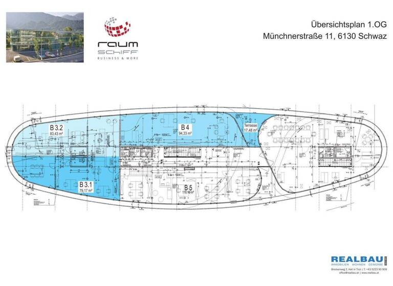 Ausstellungsfläche zum Kauf 372.500 € 2 Zimmer Münchner Straße 11 Schwaz 6130