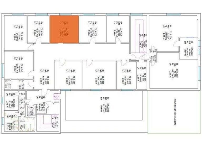 Bürofläche zur Miete 8 € 38,9 m² Bürofläche teilbar ab 38,9 m² Siemensstraße 2-50 Dransdorf Bonn 53121