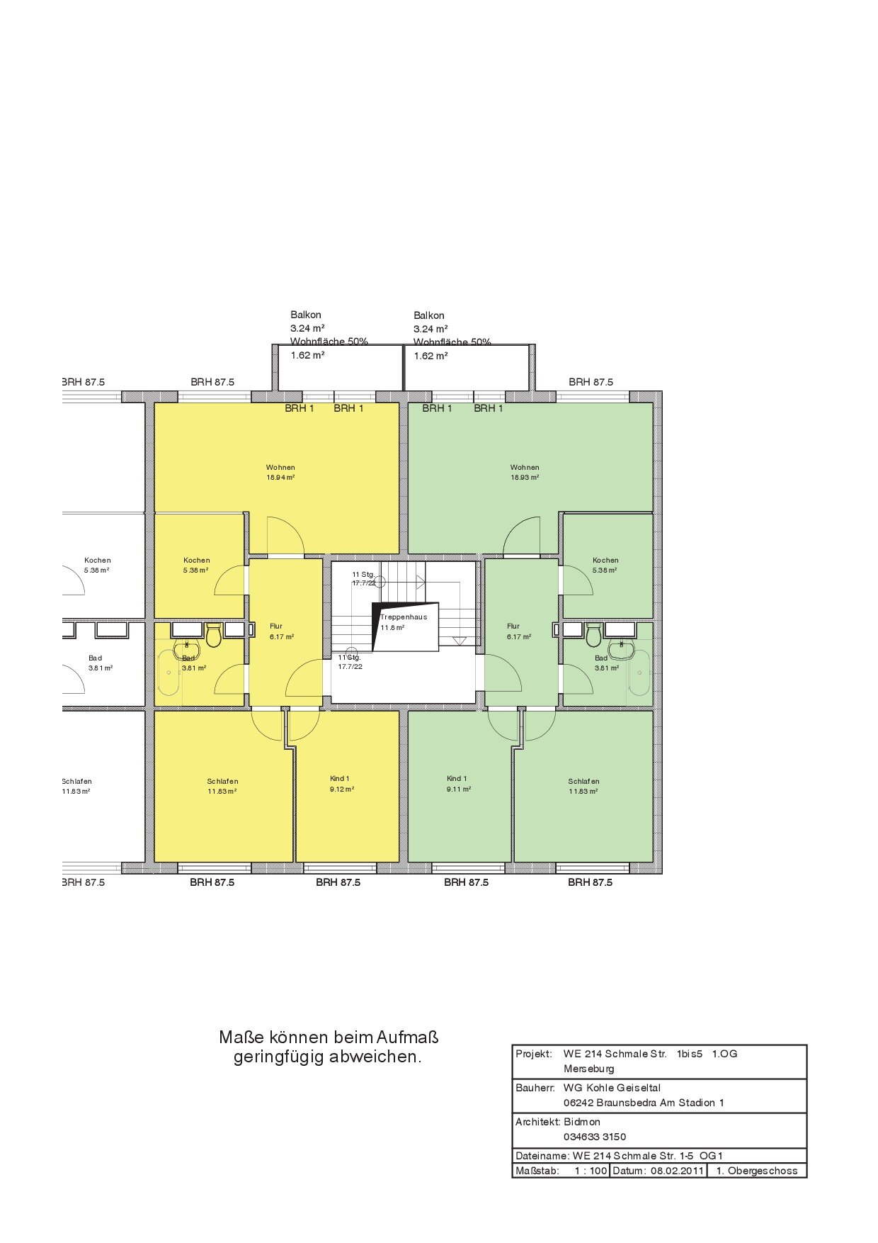 Wohnung zur Miete 403 € 3 Zimmer 57,5 m²<br/>Wohnfläche 1.<br/>Geschoss Schmale Str. 5 Merseburg Merseburg 06217