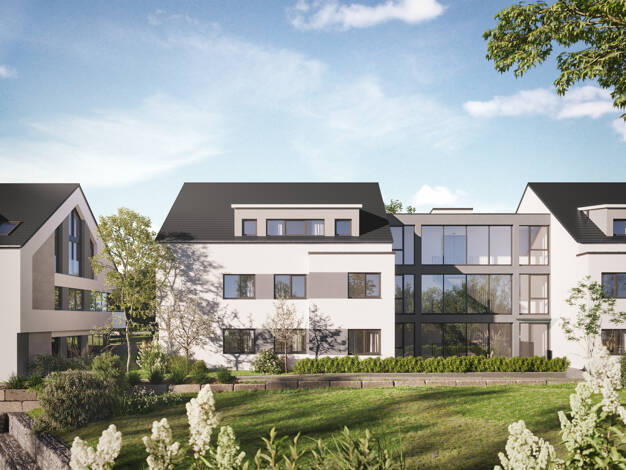 Wohnung zum Kauf - Neubau provisionsfrei 499.800 € 3,5 Zimmer 85,3 m² Dachgeschoss, 2. Geschoss Blumenstrasse 2 Bissingen Bietigheim-Bissingen 74321