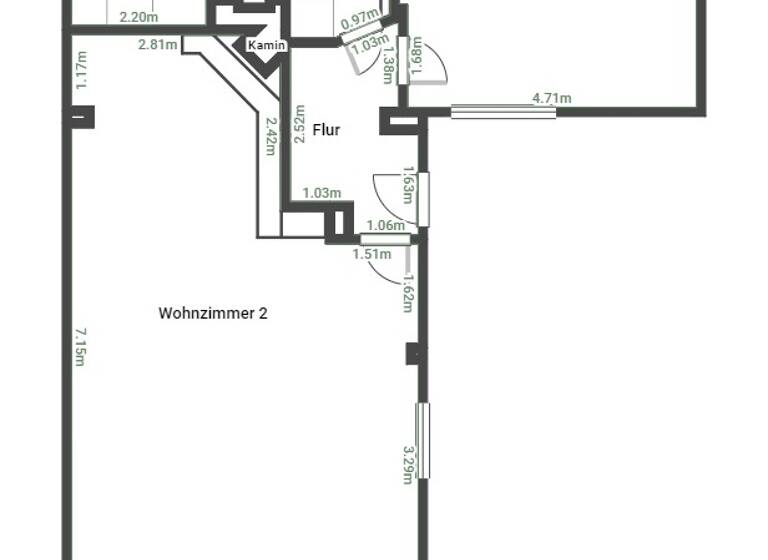Wohnung zur Miete 2.950 € 3 Zimmer 265 m² 1. Geschoss Unterratherstraße 20 Unterrath Düsseldorf - Unterrath 40468