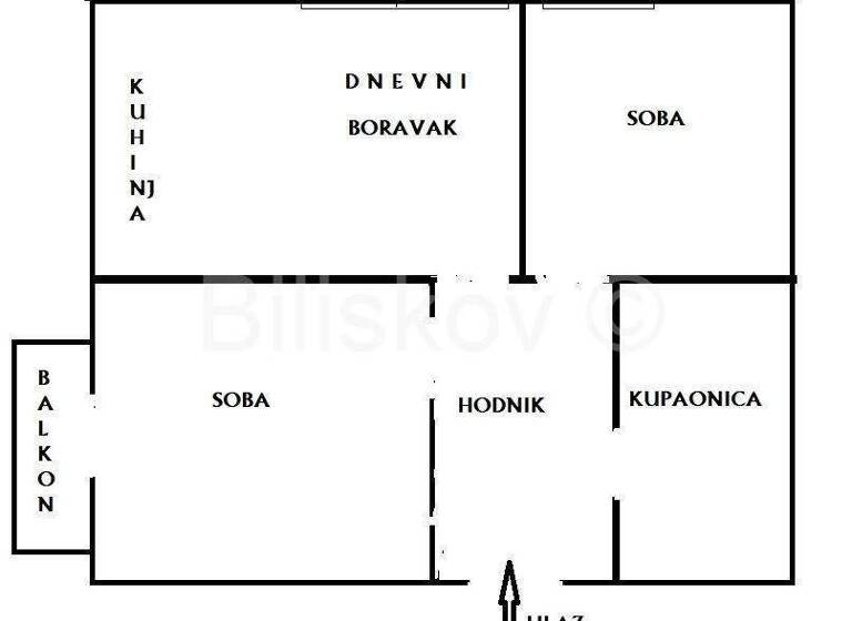 Wohnung zum Kauf 360.000 € 3 Zimmer 57 m² 3. Geschoss Dubrovnik