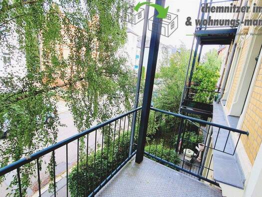 Wohnung zur Miete 320 € 2 Zimmer 49,7 m² 1. Geschoss frei ab sofort Horststraße 11 Kappel Chemnitz / Kappel 09119