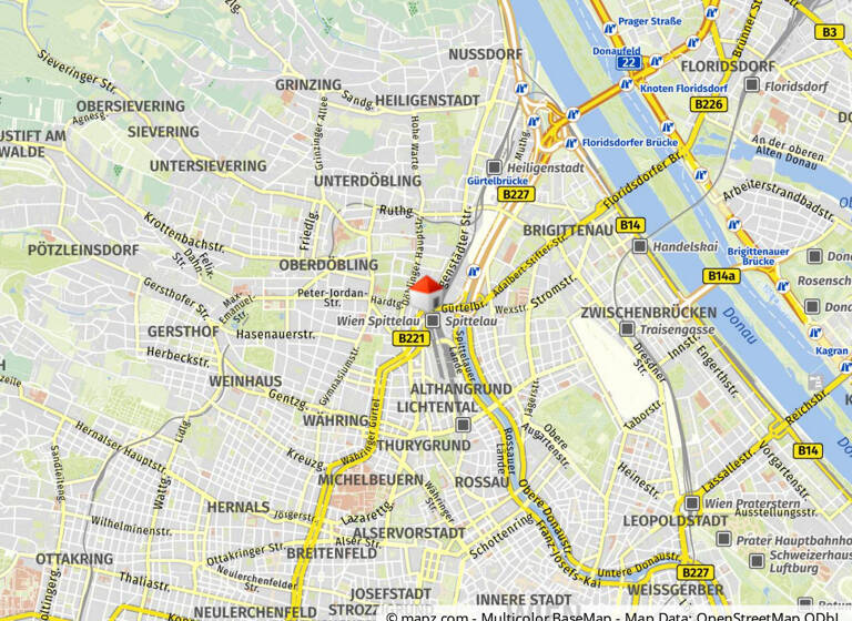 Bürofläche zur Miete 16,50 € 260 m² Bürofläche Wien 1190