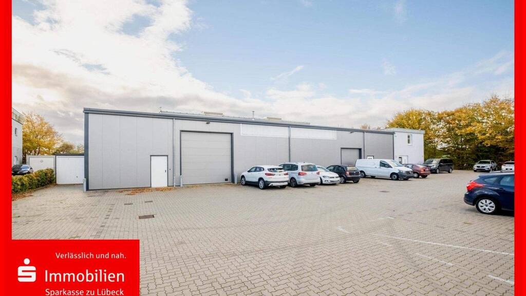 Lagerhalle zum Kauf 2.857 € 591,5 m² Lagerfläche Travemünde Lübeck, Travemünde 23570