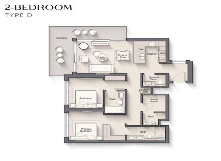 Wohnung zum Kauf - Erstbezug provisionsfrei 876.604 € 3 Zimmer 128,4 m² Ras Al-Khaimah