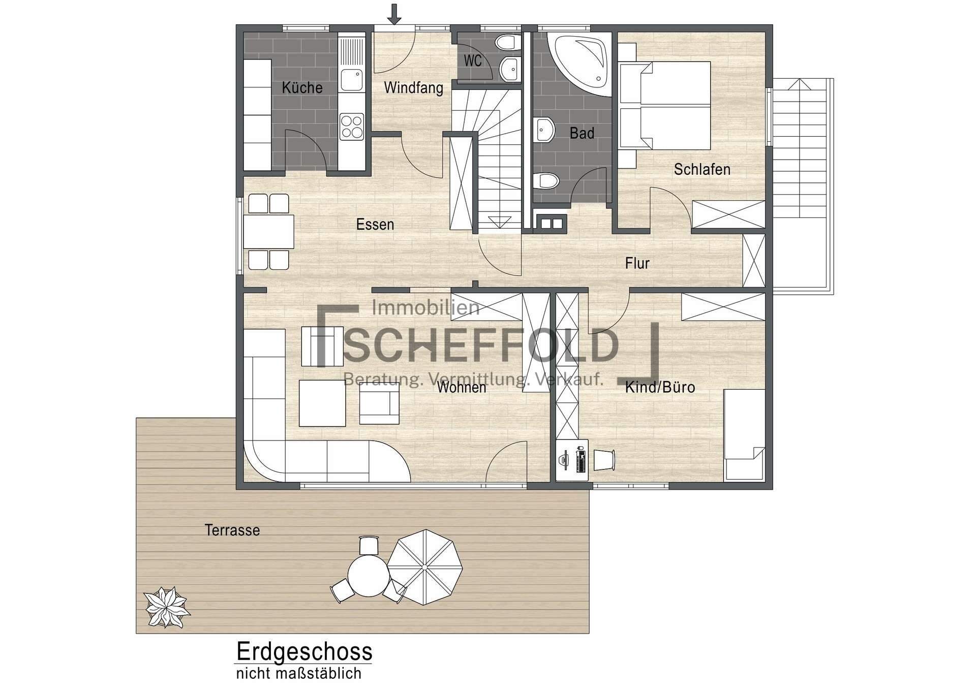 Einfamilienhaus zum Kauf 429.900 € 6 Zimmer 144,6 m²<br/>Wohnfläche 669 m²<br/>Grundstück Untersulmetingen Laupheim 88471