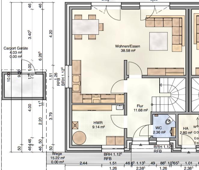 Doppelhaushälfte zur Miete 1.350 € 4 Zimmer 119 m²<br/>Wohnfläche 250 m²<br/>Grundstück Hämelerwald Lehrte 31275