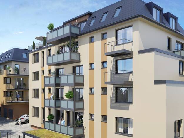 Wohnung zum Kauf - Erstbezug provisionsfrei 449.000 € 2 Zimmer 61,2 m² 2. Geschoss Bad Nauheim Bad Nauheim 61231