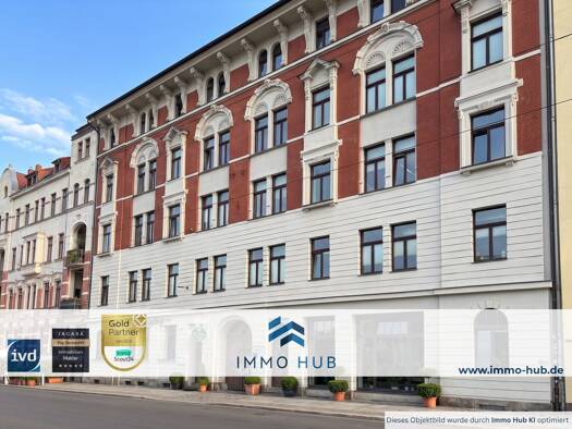 Wohnung zum Kauf 149.000 € 2 Zimmer 50,4 m² 5. Geschoss Zentrum-Südost Mitte 04103
