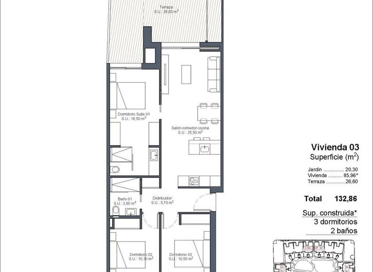 Bungalow zum Kauf provisionsfrei 299.000 € 4 Zimmer 85 m² 20 m² Grundstück Calle Gerona 6 Ciudad quesada 03170