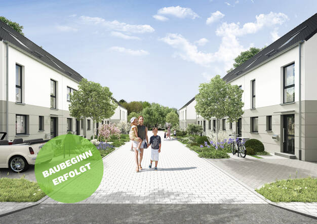 Reihenmittelhaus zum Kauf - Neubau provisionsfrei 349.400 € 4 Zimmer 108 m² 156 m² Grundstück frei ab sofort Wiechertstraße 0 Groß-Erkenschwick Oer-Erkenschwick 45739