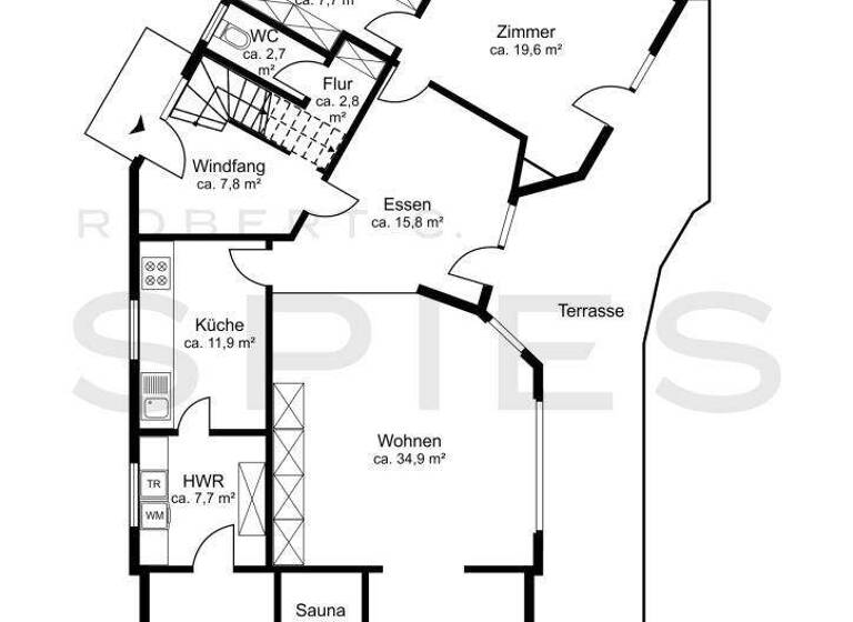 Einfamilienhaus zum Kauf 448.000 € 7 Zimmer 238 m² 1.801 m² Grundstück Garlstedt Osterholz-Scharmbeck 27711